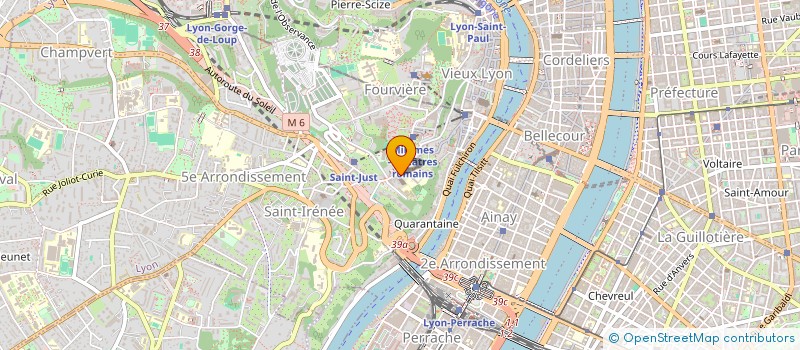 localisation de l'entreprise SCI LA SOURCE MANIN  LYON