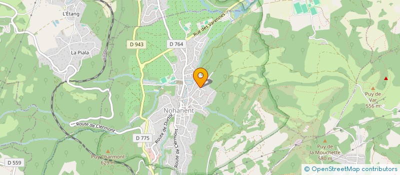 localisation de l'entreprise SCI LA SOURCE ST AUBIN  NOHANENT