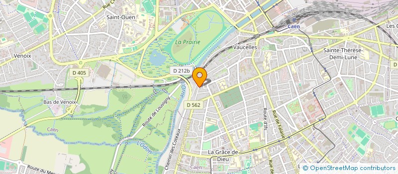 localisation de l'entreprise SCI LA SOURDINE à CAEN