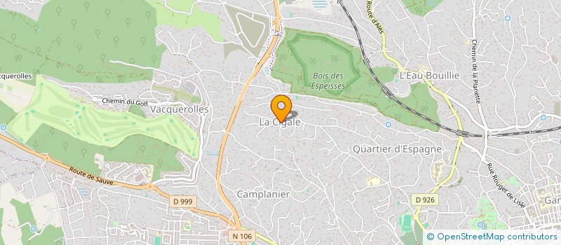 localisation de l'entreprise SCI LA SOUREILLADE  NIMES