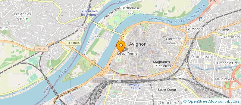 localisation de l'entreprise SCI LA SOURIANTE  AVIGNON