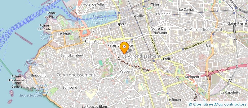localisation de l'entreprise SCI LA SOURIANTE à MARSEILLE