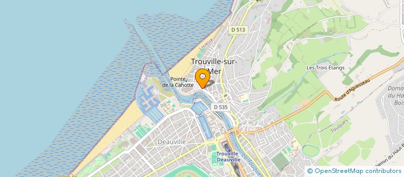 localisation de l'entreprise SCI LA SOURIS BLANCHE à TROUVILLE-SUR-MER