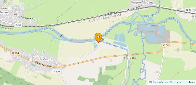 localisation de l'entreprise SCI LA SOUSRIMONT  DOM-LE-MESNIL