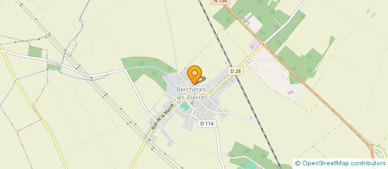 localisation de l'entreprise SCI LA SPOIRIENNE à MIGNIERES