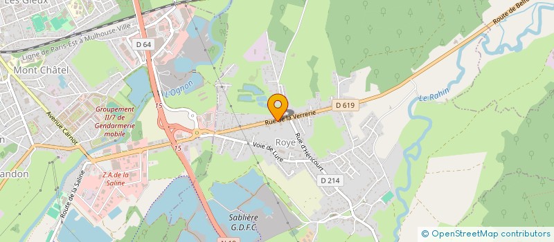 localisation de l'entreprise SCI LA STATION à ROYE
