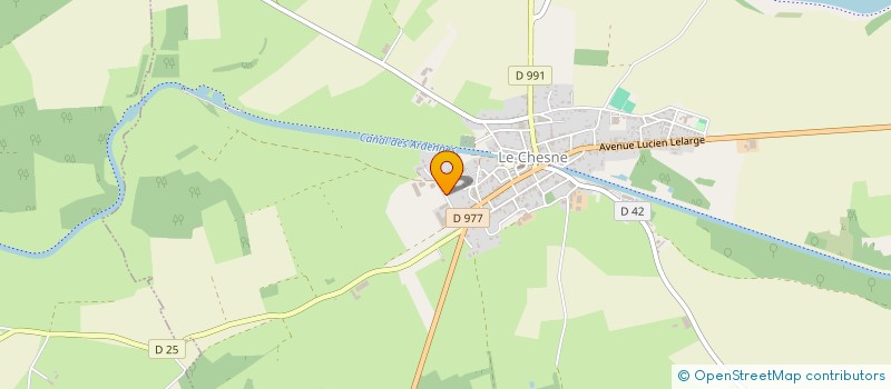 localisation de l'entreprise SCI LA SUCRERIE  BAIRON ET SES ENVIRONS