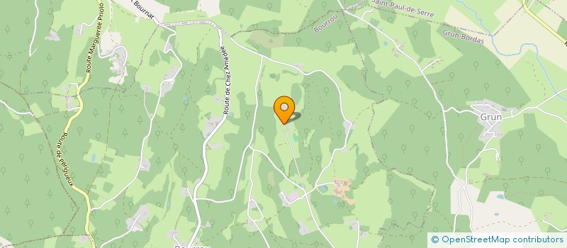 localisation de l'entreprise SCI LA SUDRIE  BOURROU