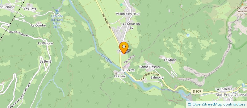 localisation de l'entreprise SCI LA SUITE WITH ALTITUDE  SAMOENS