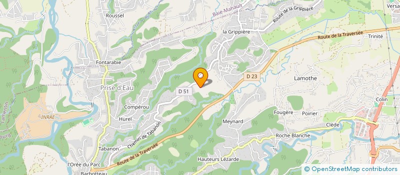 localisation de l'entreprise SCI LA SWANLYS  PETIT-BOURG