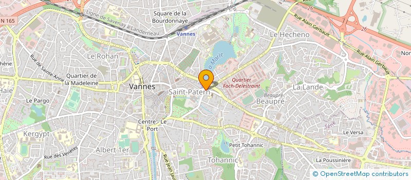localisation de l'entreprise SCI LA SYDO à VANNES