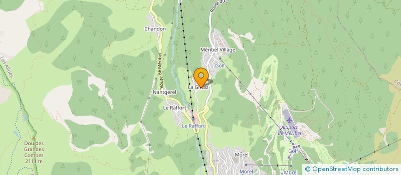 localisation de l'entreprise SCI LA T5SARETTA à LES ALLUES