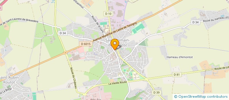 localisation de l'entreprise SCI LA TABARDONNE  SAINT-ROMAIN-DE-COLBOSC