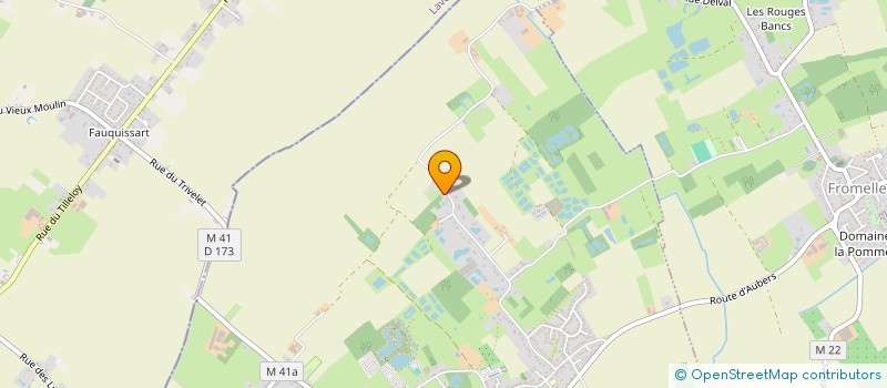 localisation de l'entreprise SCI LA TABATIERE à AUBERS
