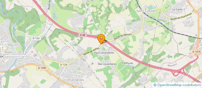 localisation de l'entreprise SCI LA TACOULE  CHARNECLES