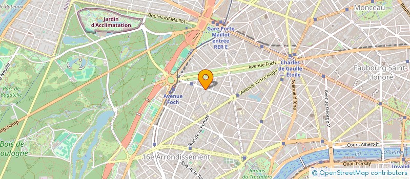 localisation de l'entreprise SCI LA TAMI  PARIS