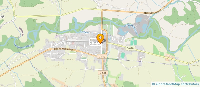 localisation de l'entreprise SCI LA TANDAISE à MIREPOIX