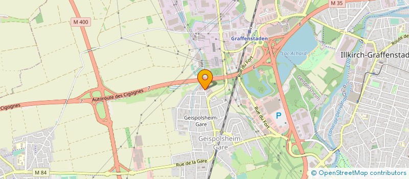 localisation de l'entreprise SCI LA TANIERE  GEISPOLSHEIM