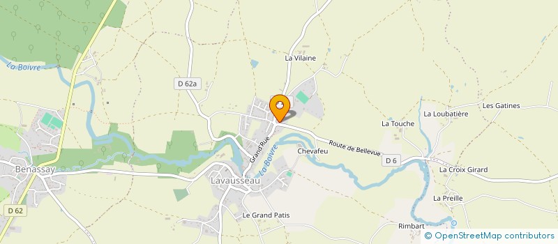 localisation de l'entreprise SCI LA TANIERE  BOIVRE-LA-VALLEE