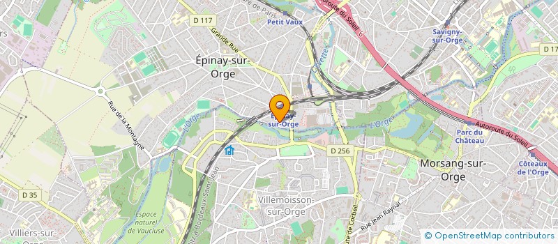 localisation de l'entreprise SCI LA TANNERIE à VILLEMOISSON-SUR-ORGE