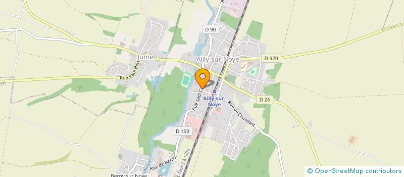 localisation de l'entreprise SCI LA TANNERIE à AILLY-SUR-NOYE