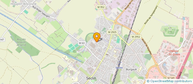 localisation de l'entreprise SCI LA TANNERIE à SECLIN