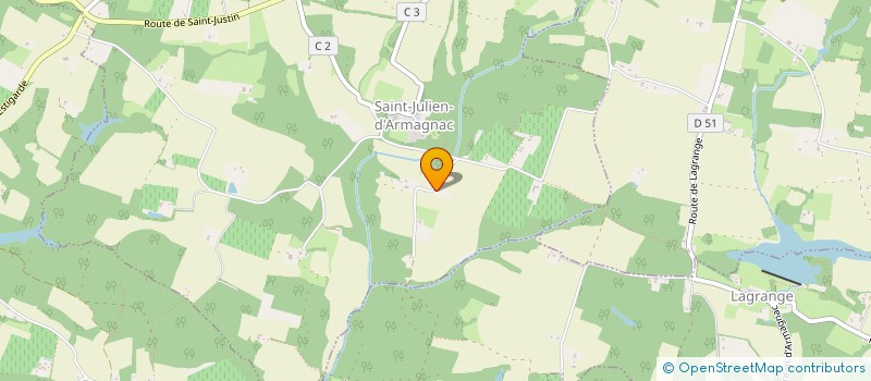 localisation de l'entreprise SCI LA TARA  SAINT-JULIEN-D'ARMAGNAC