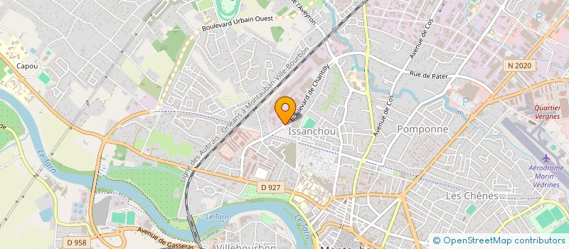 localisation de l'entreprise SCI LA TARASQUE  MONTAUBAN