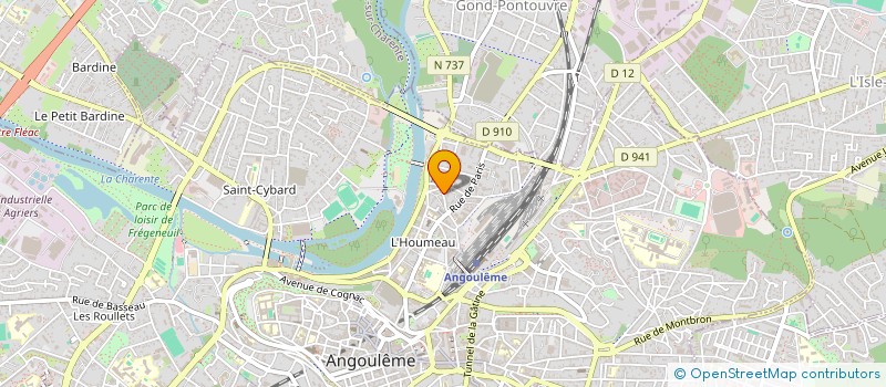 localisation de l'entreprise SCI LA TARDIERE à ANGOULEME