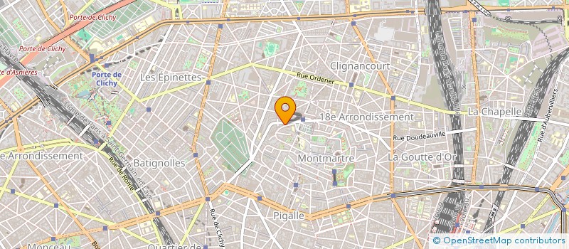 localisation de l'entreprise SCI LA TARTANE  PARIS