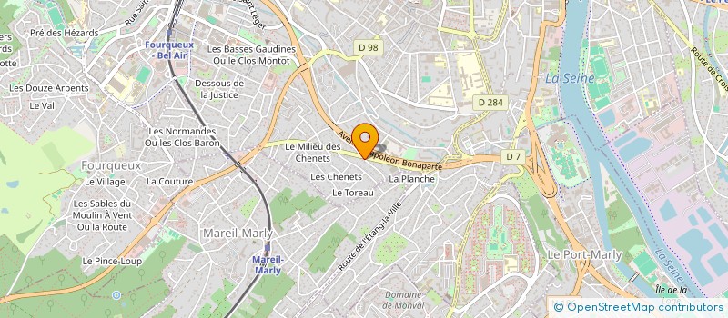 localisation de l'entreprise SCI LA TARTINERIE  SAINT-GERMAIN-EN-LAYE