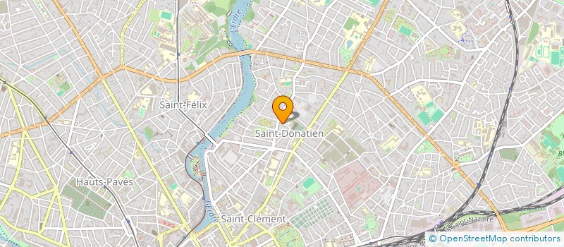 localisation de l'entreprise SCI LA TEIGNOUSE à NANTES