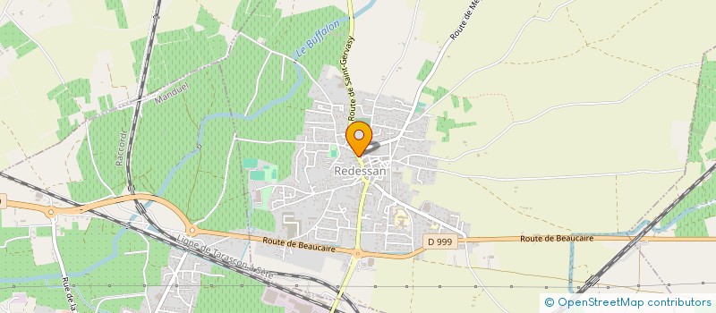 localisation de l'entreprise SCI LA TEMPERA  REDESSAN