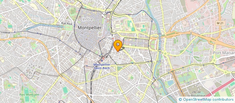 localisation de l'entreprise SCI LA TEMPETE à MONTPELLIER