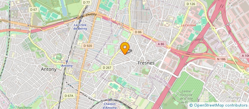 localisation de l'entreprise SCI LA TERRASSE  FRESNES