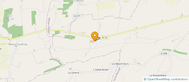 localisation de l'entreprise SCI LA TERRERIE  MOYON VILLAGES