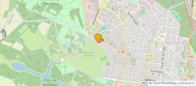 localisation de l'entreprise SCI LA TESTA à VERSAILLES