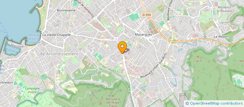 localisation de l'entreprise SCI LA TEYSSERINE à MARSEILLE