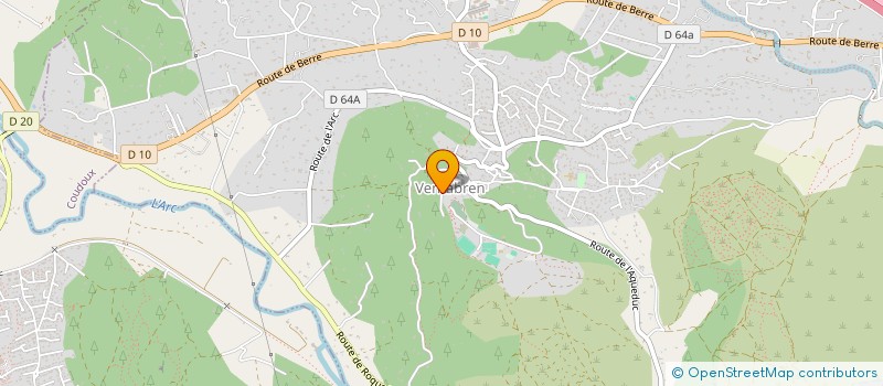 localisation de l'entreprise SCI LA THEBAIDE  VENTABREN