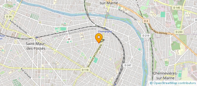 localisation de l'entreprise SCI LA THEBAIDE DE CHANDOLAN à SAINT-MAUR-DES-FOSSES