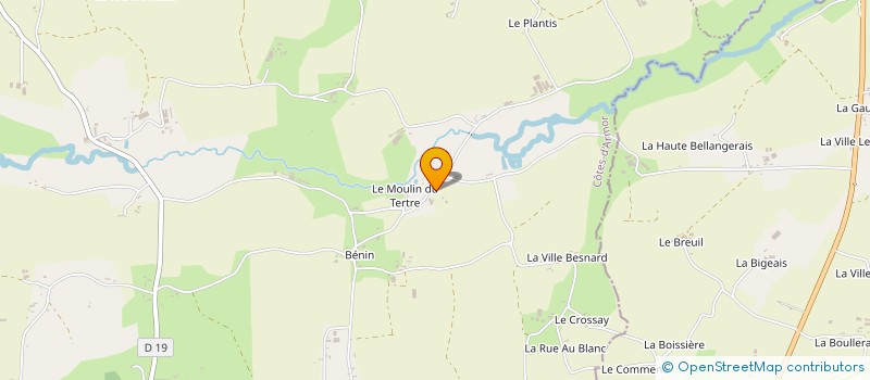 localisation de l'entreprise SCI LA THIBOUVAIS  PLUMAUGAT