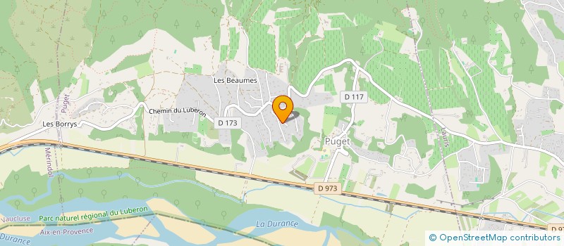 localisation de l'entreprise SCI LA THYMERAIE  PUGET