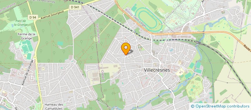 localisation de l'entreprise SCI LA TIMJ  VILLECRESNES