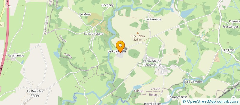 localisation de l'entreprise SCI LA TINA DES PIERRES à SAINT-MAURICE-LA-SOUTERRAINE