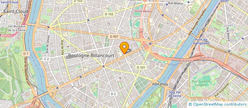 localisation de l'entreprise SCI LA TITOLIERE à BOULOGNE-BILLANCOURT