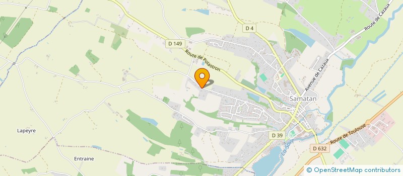 localisation de l'entreprise SCI LA TOLOSANE  SAMATAN