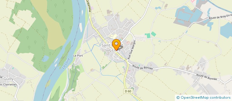 localisation de l'entreprise SCI LA TOMBE HAUTE à SAINT-BENOIT-SUR-LOIRE
