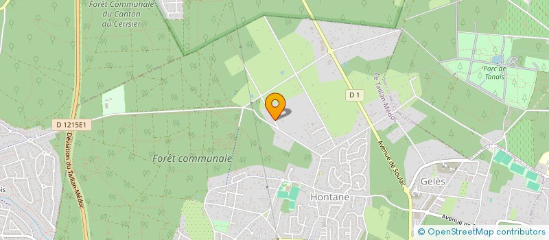 localisation de l'entreprise SCI LA TONNELLE  LE TAILLAN-MEDOC