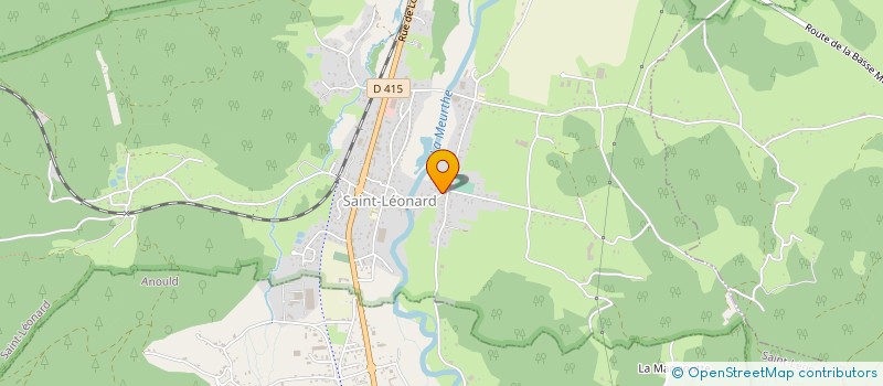 localisation de l'entreprise SCI LA TORELLE  SAINT-LEONARD