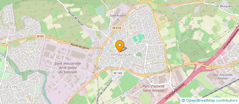 localisation de l'entreprise SCI LA TORTUE à VENDARGUES